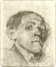 Бруна Шульц, Аўтапартрэт, 1933